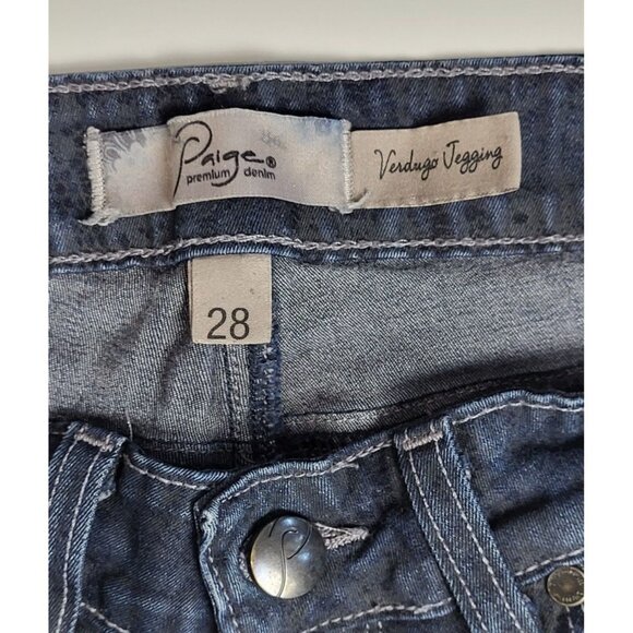 Paige Womens Skinny Verdugo Jeggings Jeans Size 28 - Picture 6 of 10